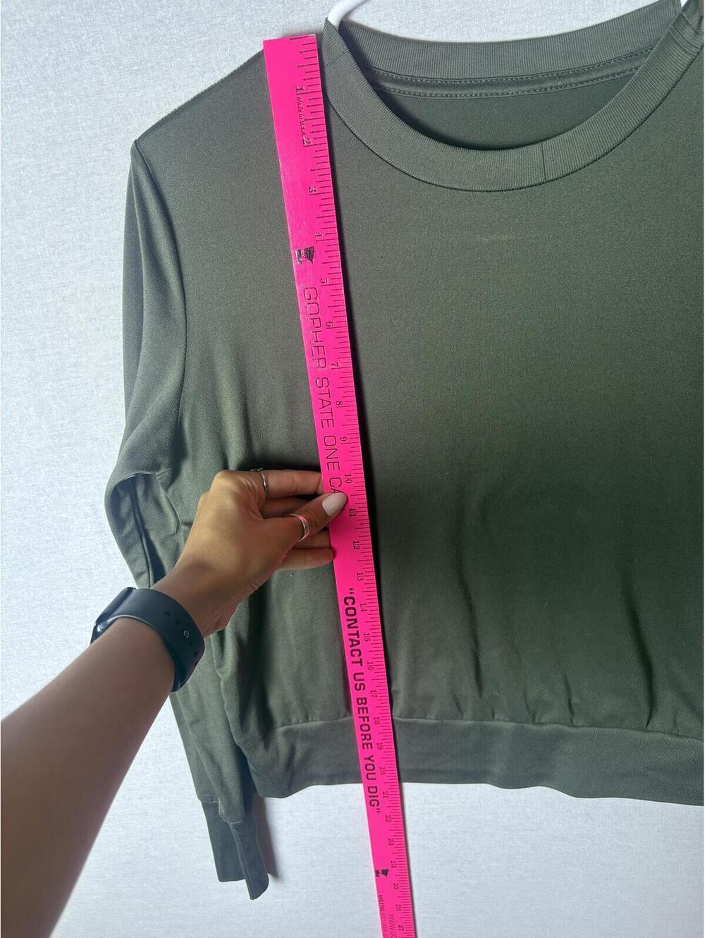 Vuori Daydream Crew Long Sleeve Size small Green - Picture 5 of 7